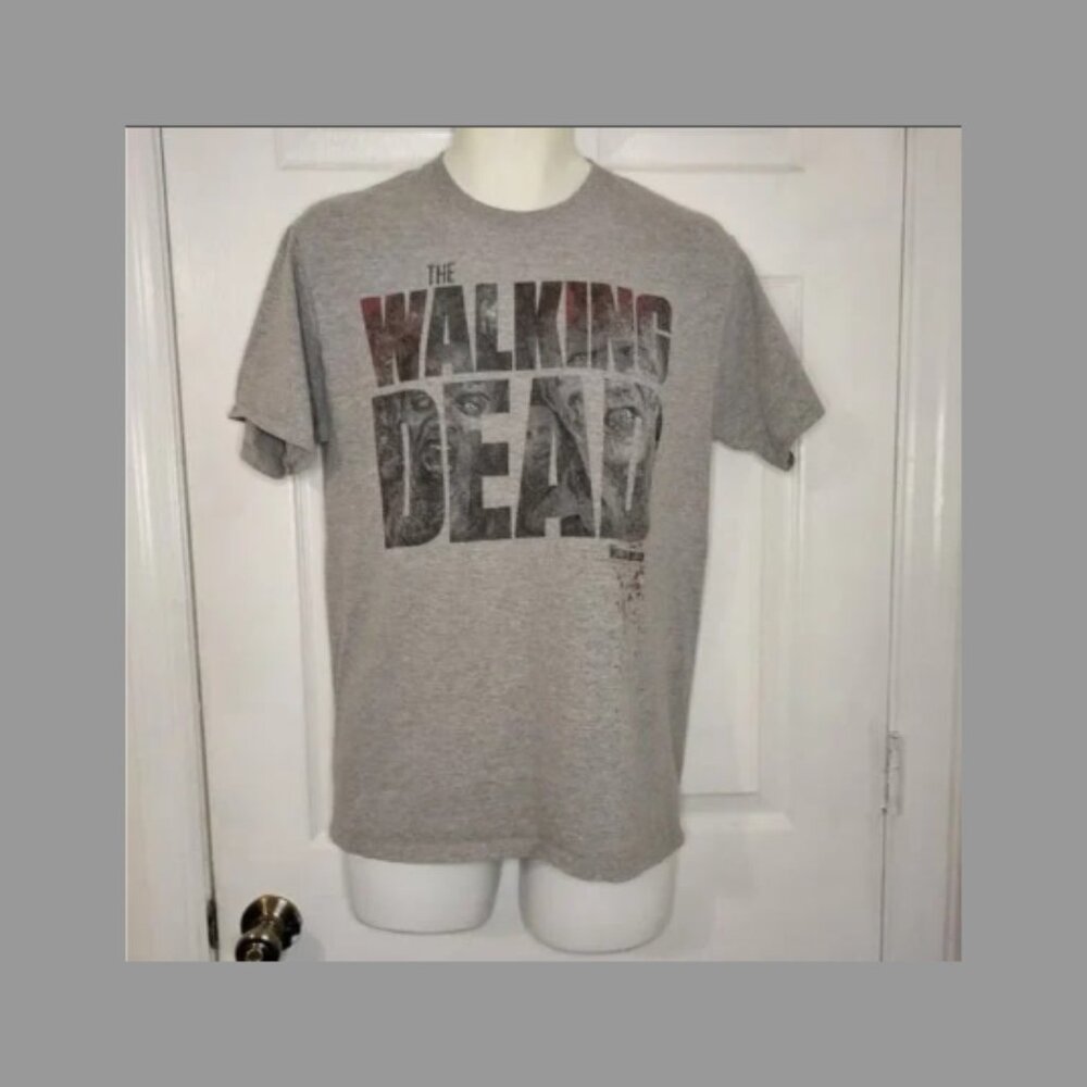 THE WALKING DEAD 2014 AMC ZOMBIES T SHIRT SIZE MEDIUM